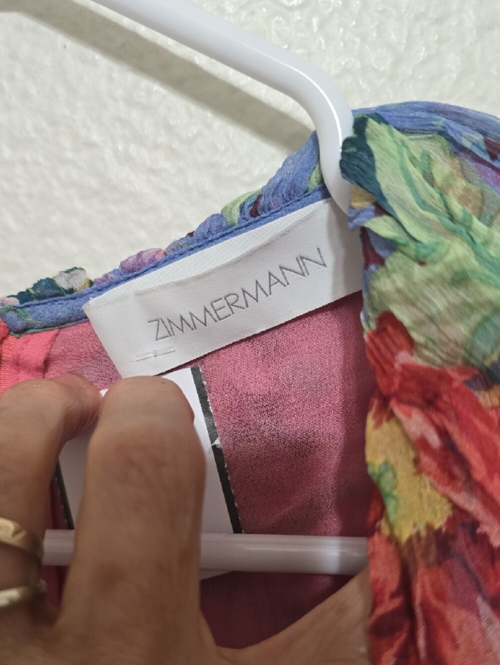 Zimmermann Multicolor Floral Ruffled Romper 0 - Picture 2 of 12